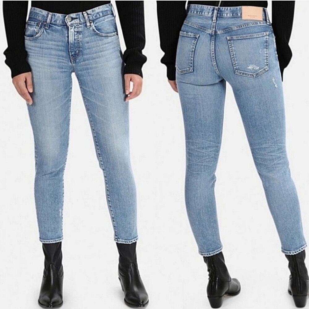 MOUSSY VINTAGE Edmond High Rise Skinny Jeans Medium Wash Blue Size 26